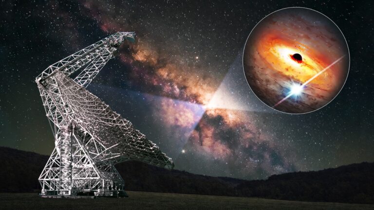 Descoberta rara no centro da Via Láctea pode testar a teoria de Einstein