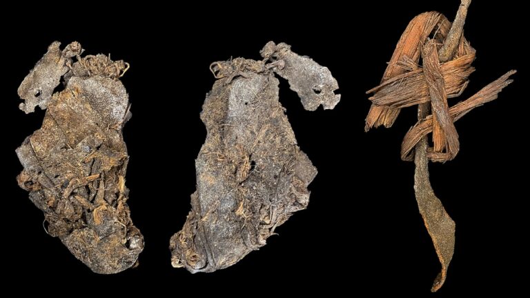 Pele costurada de 12 mil anos é descoberta em caverna nos EUA