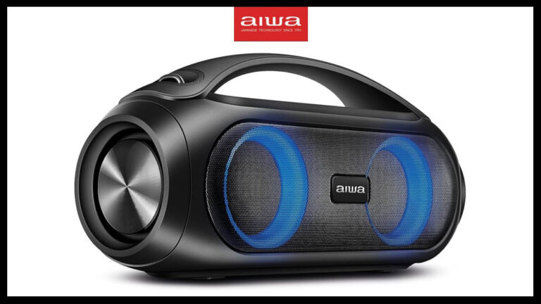 Oferta do dia: caixa de som Boombox da AIWA com desconto de 56%