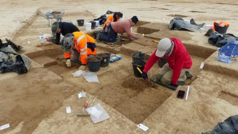 Escavação revela 11 mil anos de história de ocupação humana na França