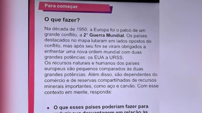 Governo de SP pagou R$ 29 milhões por material didático com erro histórico