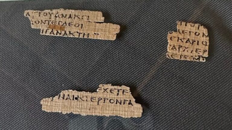 Os fragmentos mais antigos do Novo Testamento, escritos em papiro há 2.000 anos