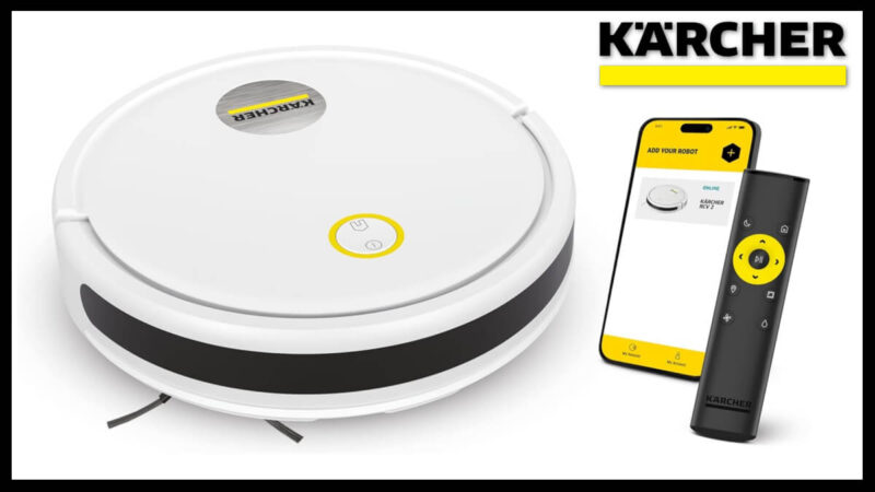 Ofertas do dia: robô aspirador da Kärcher com até 52% de desconto