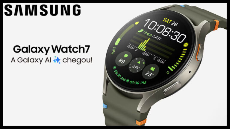 Oferta do dia: mega desconto de 56% no Galaxy Watch7 da Samsung