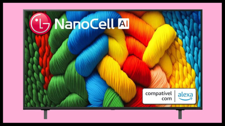 Oferta do dia: desconto de 51% na smart TV NanoCell da LG