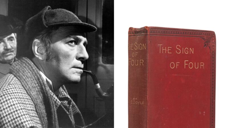 Raro exemplar de Sherlock Holmes é leiloado por R$ 80 mil no Reino Unido