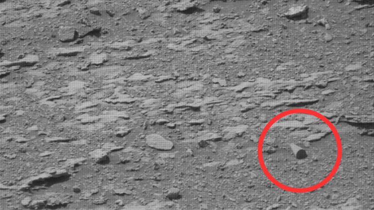 Cilindro misterioso é visto em foto tirada em Marte e intriga cientistas