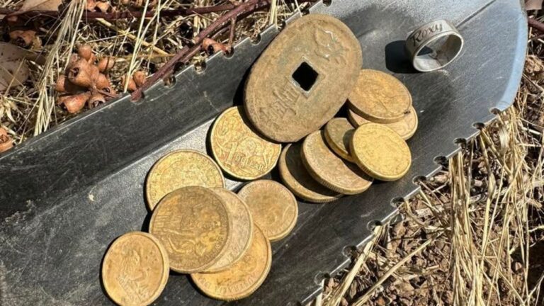 Homem encontra moeda japonesa de 200 anos em campo australiano