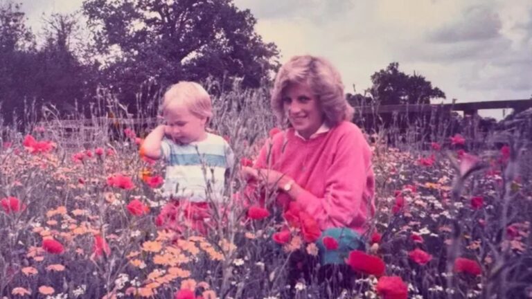 Príncipe William homenageia Diana com foto inédita no Dia das Mães no Reino Unido