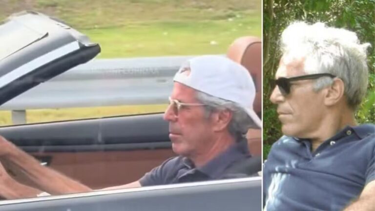 Homem diz ter visto Jeffrey Epstein dirigindo na Flórida