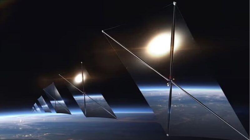 Cientistas planejam lançar espelhos gigantes no espaço