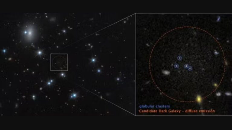 Telescópio Hubble descobre galáxia de matéria escura