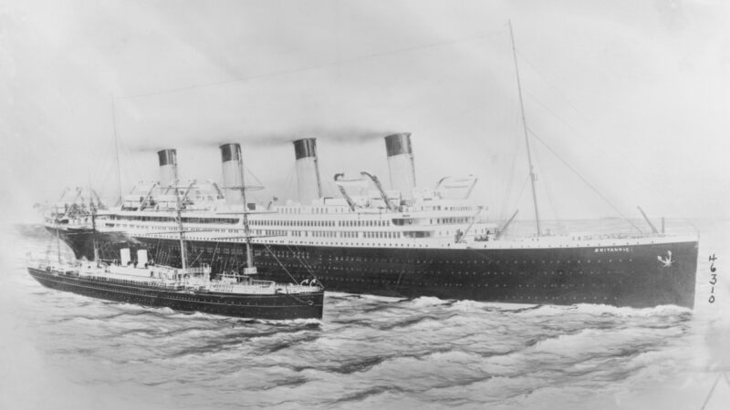 Britannic: o navio irmão do Titanic que afundou na Primeira Guerra Mundial