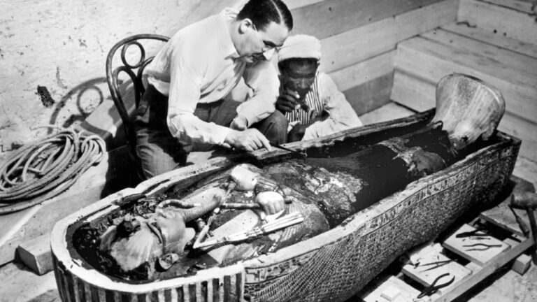 “Ouro por toda parte”: por dentro do diário de Howard Carter sobre Tutancâmon