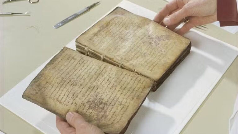 Página perdida de texto de Arquimedes é achada na França