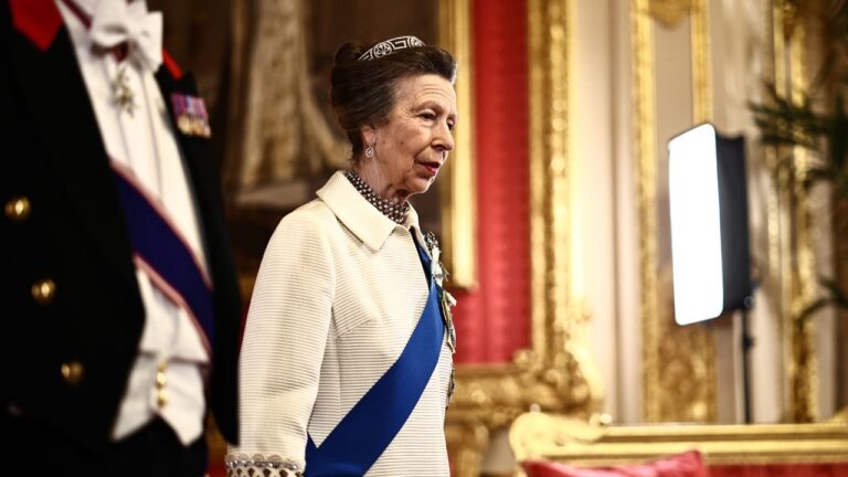 Princesa Anne choca ao aparecer com vestido de 57 anos atrás renovado