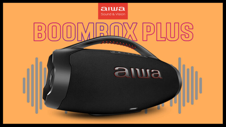 Oferta Semana do Consumidor: Boombox Plus da AIWA com desconto de 74%