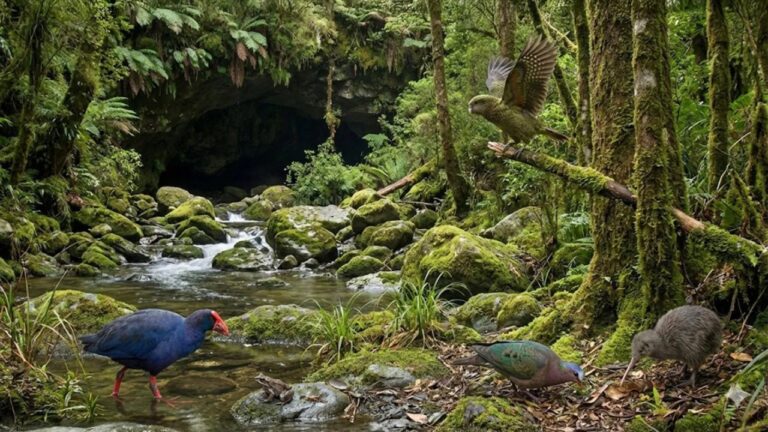Fósseis de 1 milhão de anos expõem extinção na Nova Zelândia