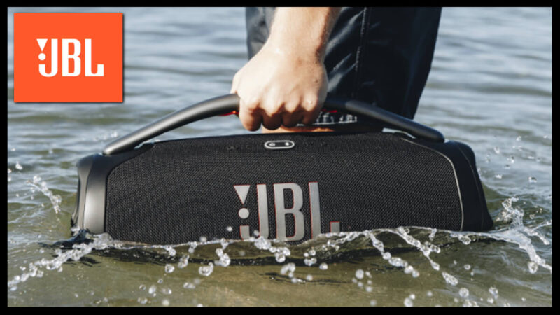 Oferta Semana do Consumidor: caixa de som Boombox da JBL com desconto de 40%