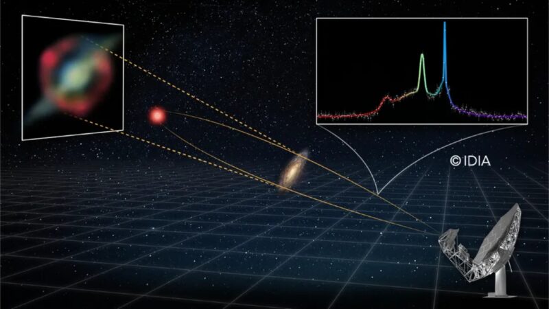 Astrônomos descobrem o ‘megamaser’ mais brilhante e distante já registrado