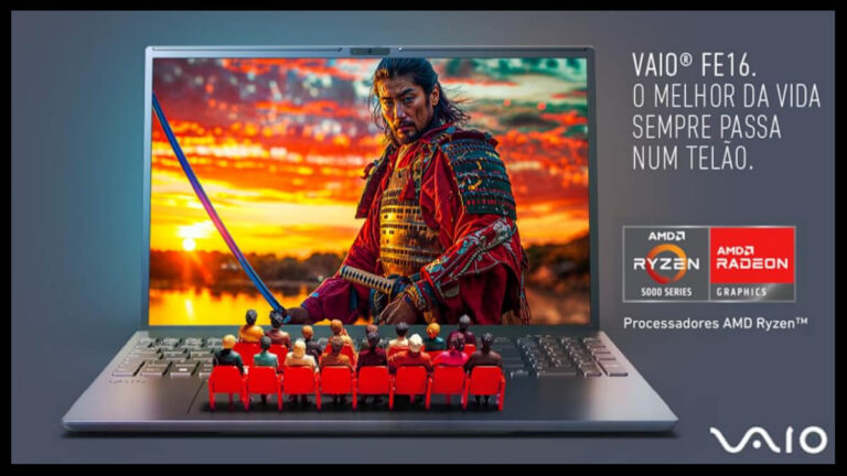 Ofertas 4.4 Mercado Livre: notebook VAIO FE16 com desconto de 50%