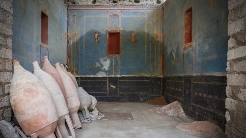 Pompeia: Sala Azul revela luxo extremo na Roma Antiga