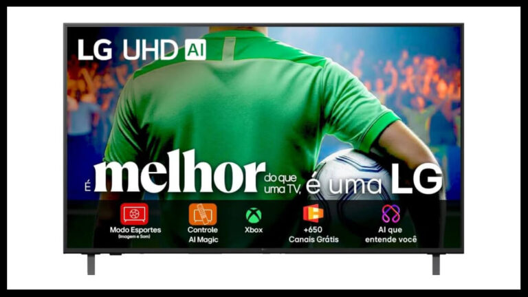Oferta do dia: super desconto de 49% na smart TV UHD da LG