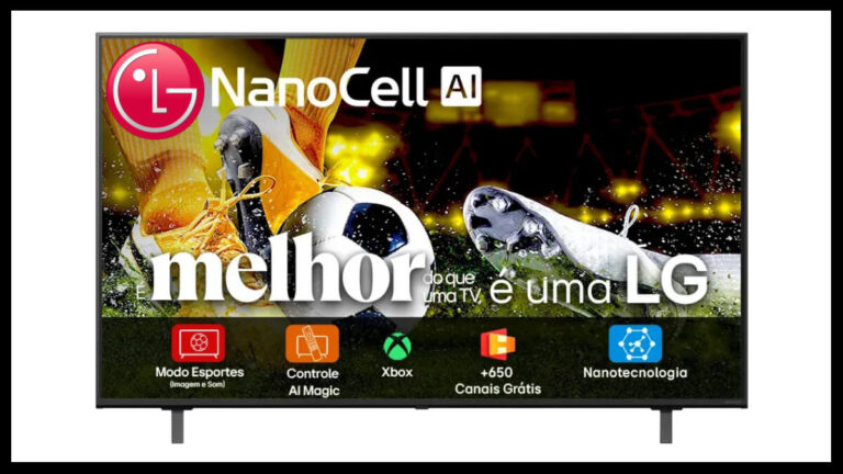 Oferta Semana do Consumidor: smart TV NanoCell da LG com 44% de desconto