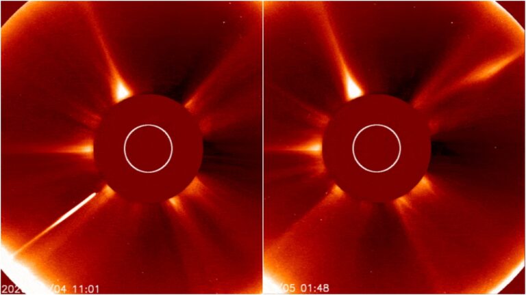 Cometa MAPS não resiste ao Sol e vira ‘nuvem de poeira’