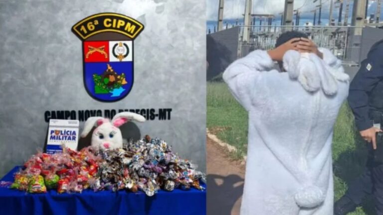 “Coelho de Páscoa” do CV é preso por usar doces para atrair crianças