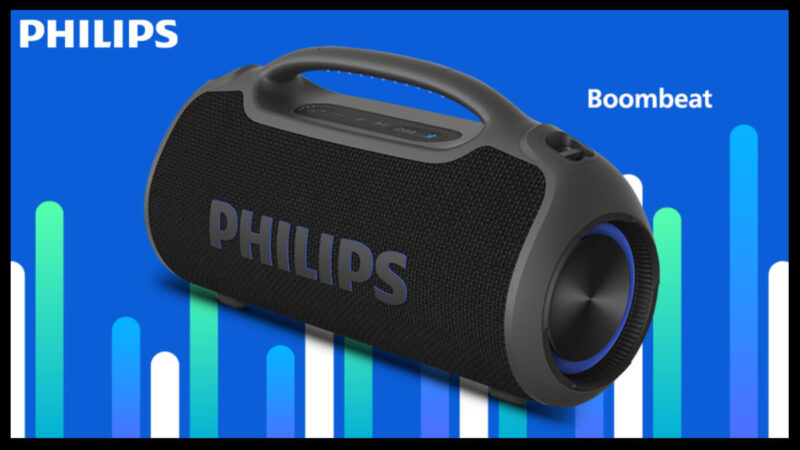 Oferta Relâmpago: 50% de desconto na caixa Boombeat da Philips