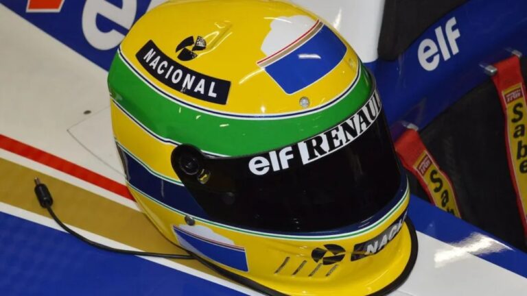 Ayrton Senna: Capacete milionário é vendido no GP do Japão