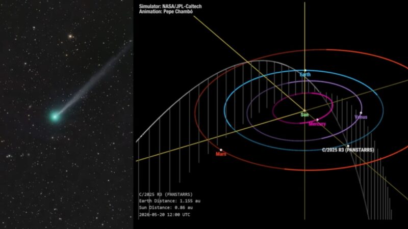 Cometa PanSTARRS pode ser visto a olho nu em abril