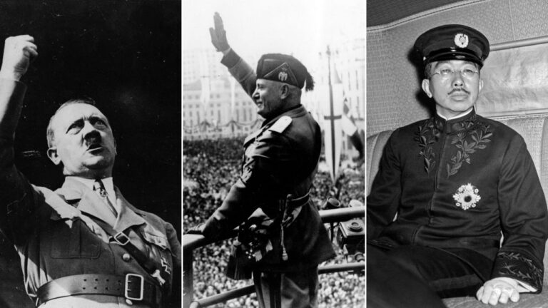 As semelhanças entre Hitler, Mussolini e Hirohito