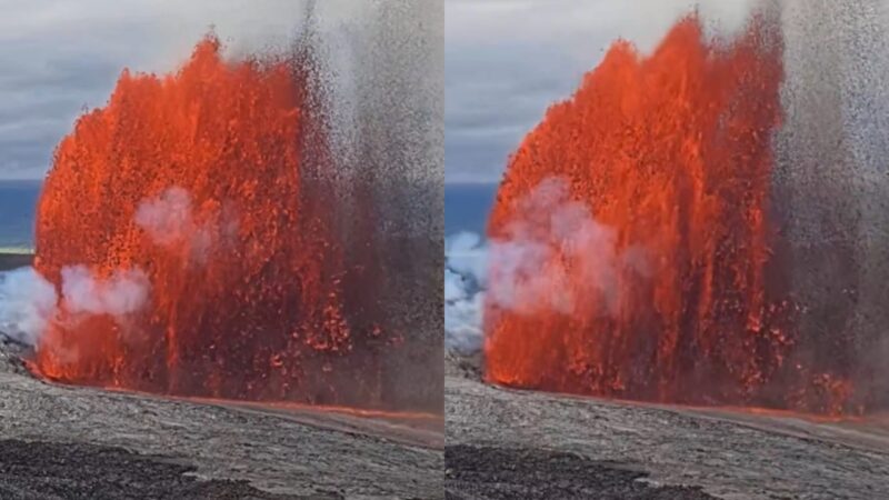 Vulcão Kilauea expele lava a 200 metros e fecha parque no Havaí