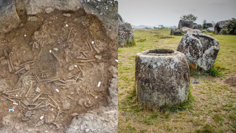 Arqueólogos acham gerações de esqueletos em ‘jarros da morte’ de 1.200 anos