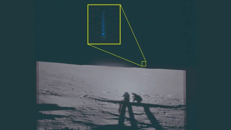 Imagens desclassificadas da Apollo 12 mostram OVNIS na Lua