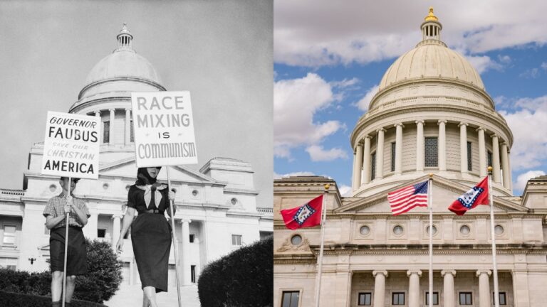 Senadores americanos voltam para prédio marcado por racismo