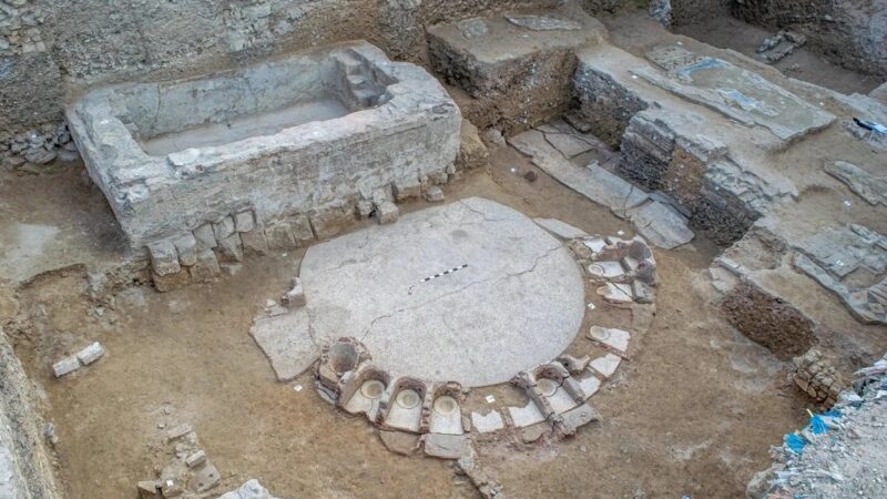 Termas antigas e vila romana são descobertas em Alexandria, no Egito