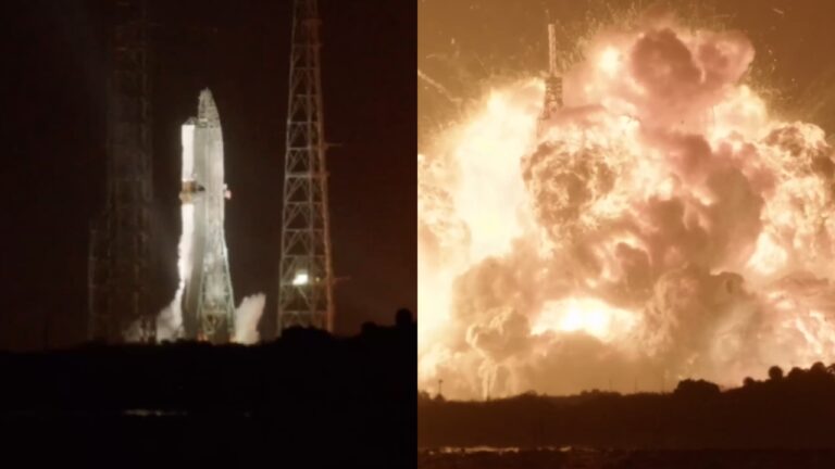 Foguete da Blue Origin explode durante teste na Flórida