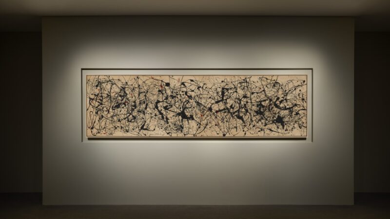 Quadro de Jackson Pollock bate recorde em leilão da Christie’s