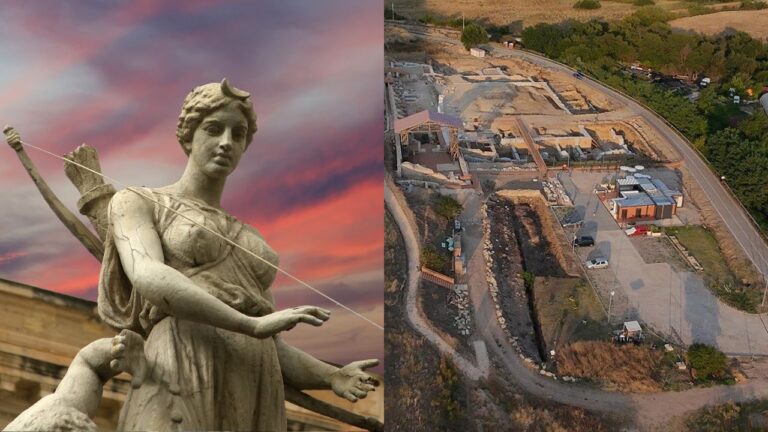 Arqueólogos descobrem resquícios de possível estátua de Ártemis
