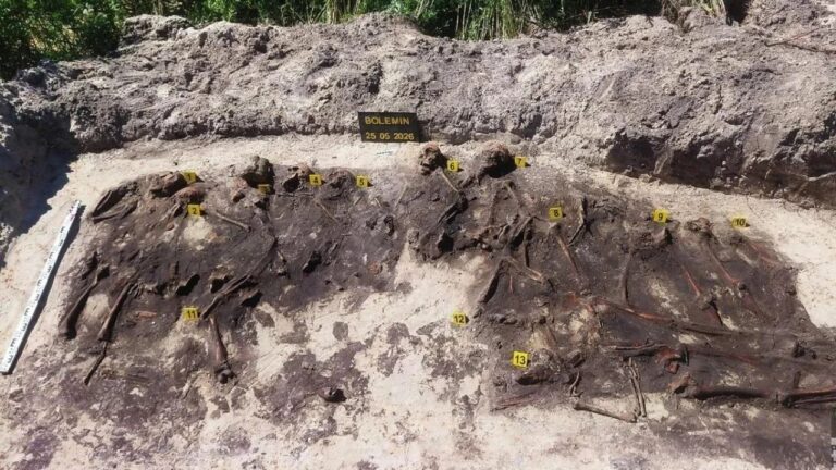 Cova na Polônia revela restos mortais de 14 soldados da Segunda Guerra Mundial