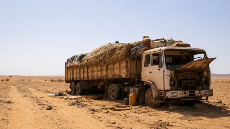 Caminhão quebra e ao menos 49 pessoas morrem de sede no deserto do Saara