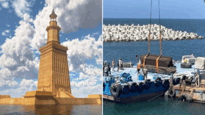 Projeto quer reconstruir digitalmente o Farol de Alexandria