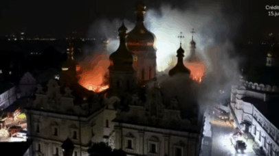 Ataque russo atinge catedral histórica em Kiev e deixa ao menos 9 mortos