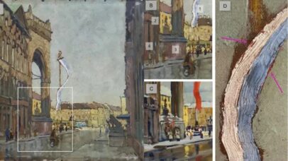 Raios X revelam símbolos nazistas ocultos em pintura de Erich Mercker
