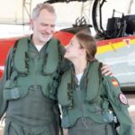 Felipe VI e Leonor celebram reinado com treinamento militar aéreo