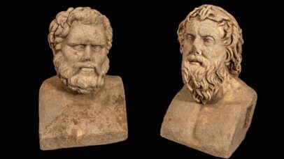Escavação em Israel revela estátuas romanas de 1.700 anos