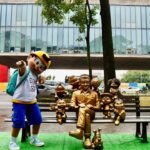 Mauricio de Sousa ganha estátua na Paulista e celebra homenagem